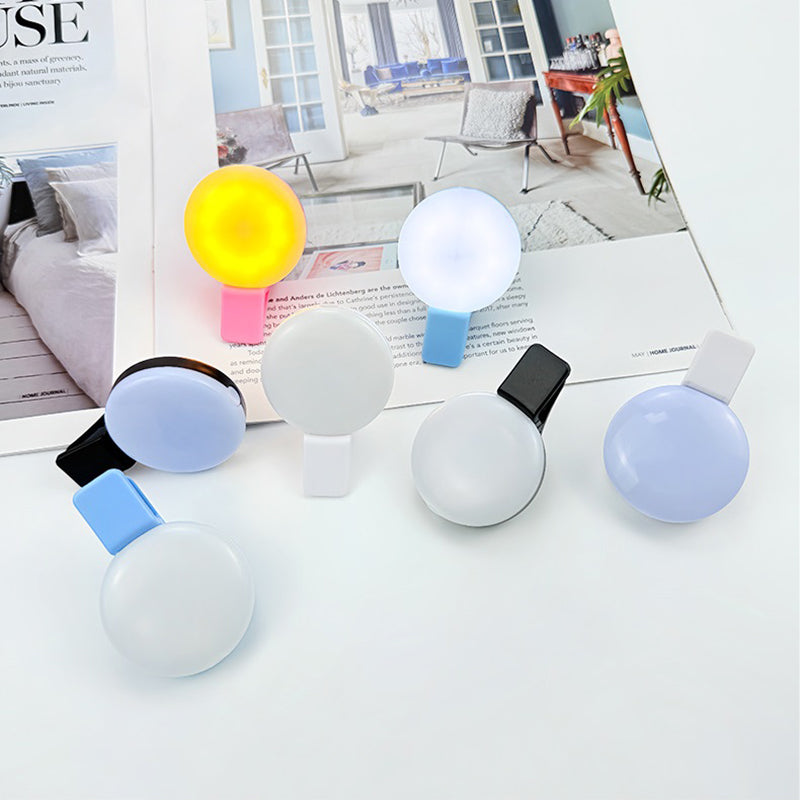 Clip-on selfie ring light, USB rechargeable, product photo 10