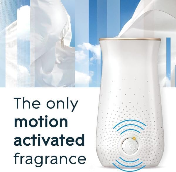 Glade Sense & Spray Clean Linen Air Freshener Holder and 3 Refills 3 x 18ml