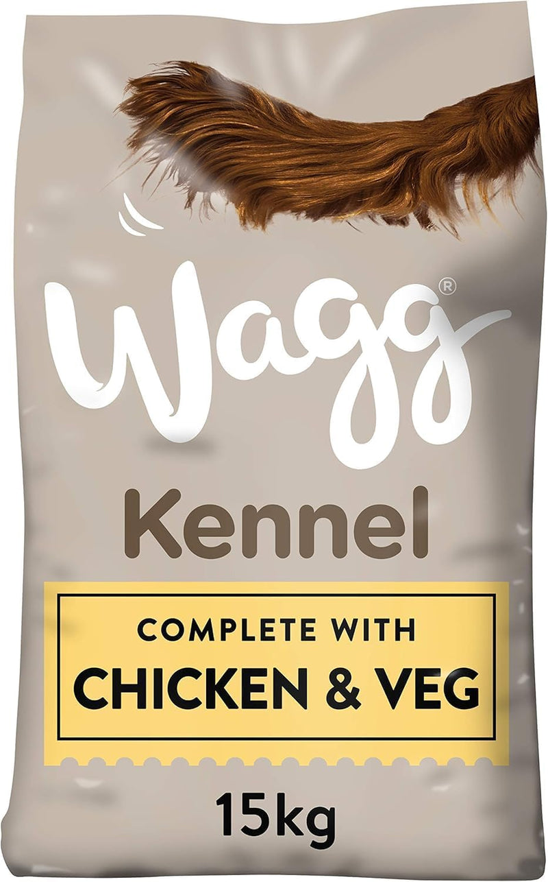 Wagg Kennel Complete Dry Adult Dog Food Chicken & Veg 15kg, product photo 6