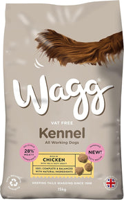 Wagg Kennel Complete Dry Adult Dog Food Chicken & Veg 15kg, product photo 5