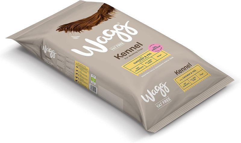 Wagg Kennel complete dry adult dog food chicken and veg 15kg bag