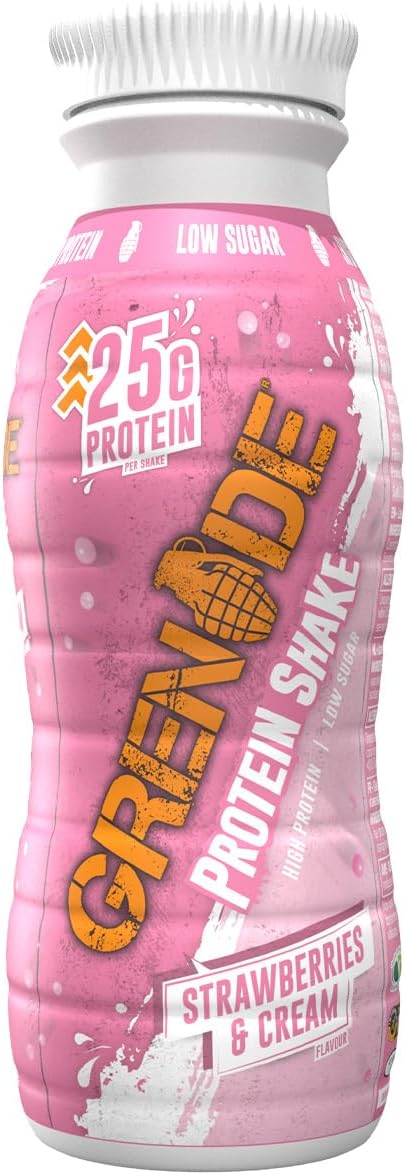 Grenade Protein Shake Strawberries & Cream 8 x 330ml
