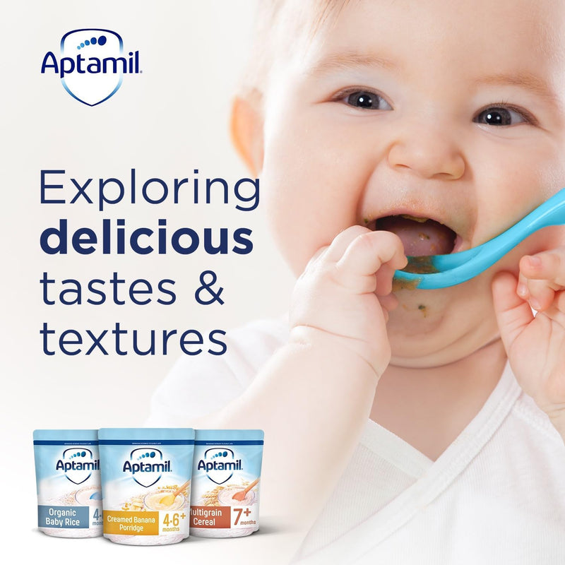 Aptamil Baby Rice Cereal 4 to 6+ Months 5 x 100g