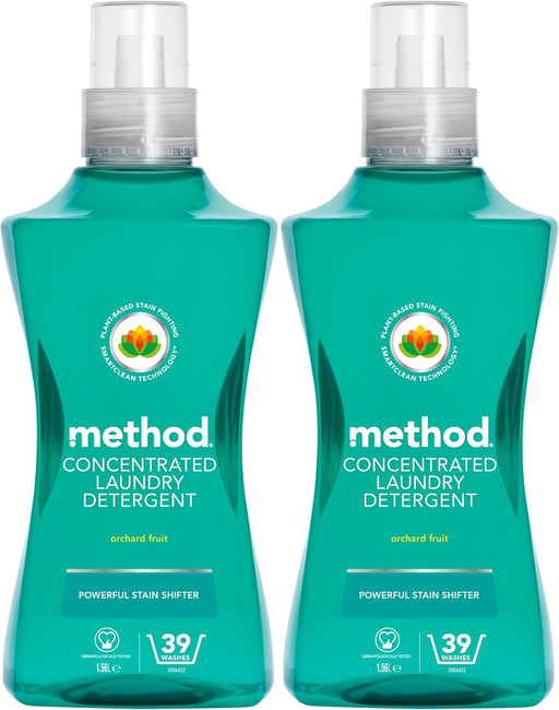 Method Concentrated Laundry Detergent Orchard Fruit 1.56L bottle