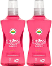 Method Concentrated Laundry Detergent Peony Blush 1.56L bottle