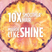 Pineapple Hair Drink gives 10x smoother hair and a mirror-like shine