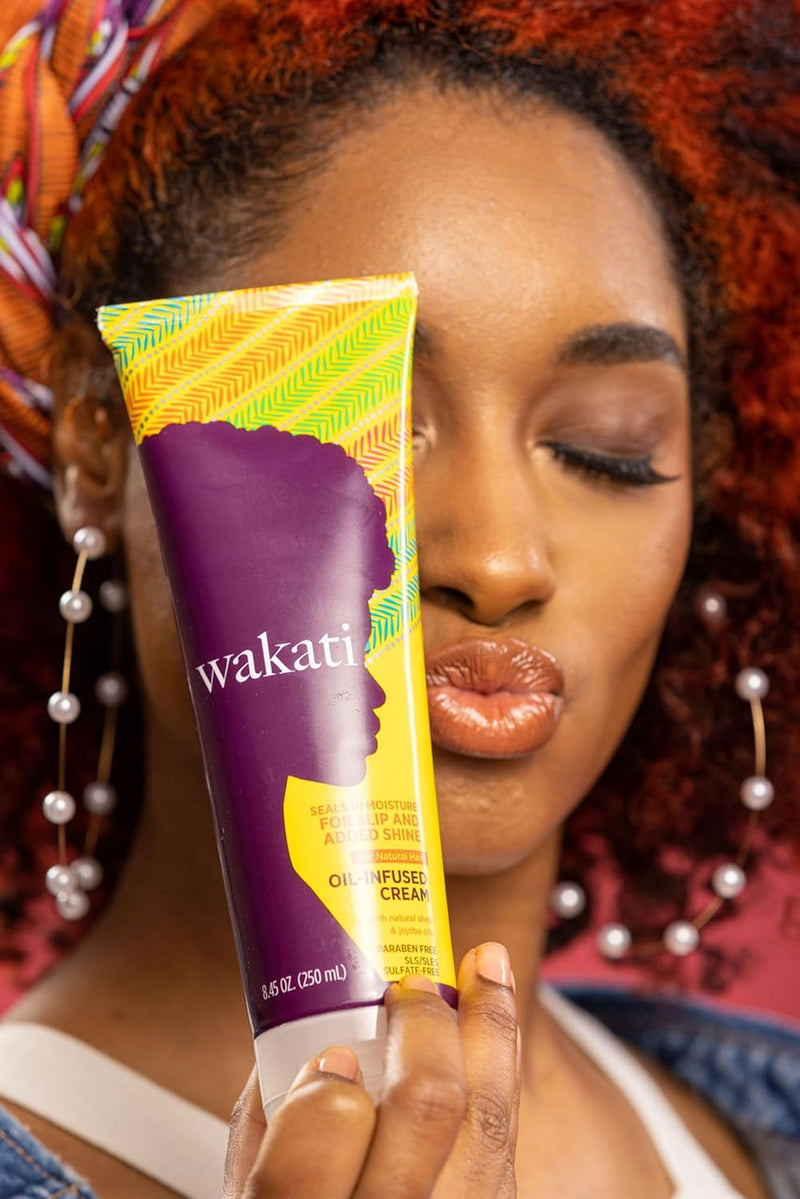 Wakati oil-infused curl defining cream 250ml 3 pack, product photo 6