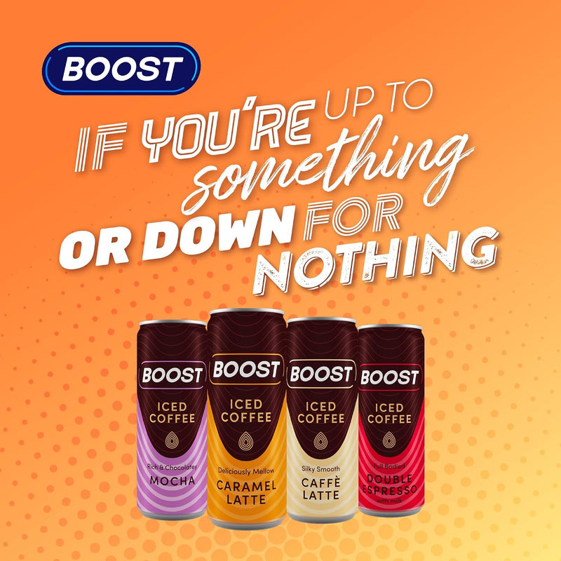 Boost Iced Coffee Caffe Latte 12 x 250ml